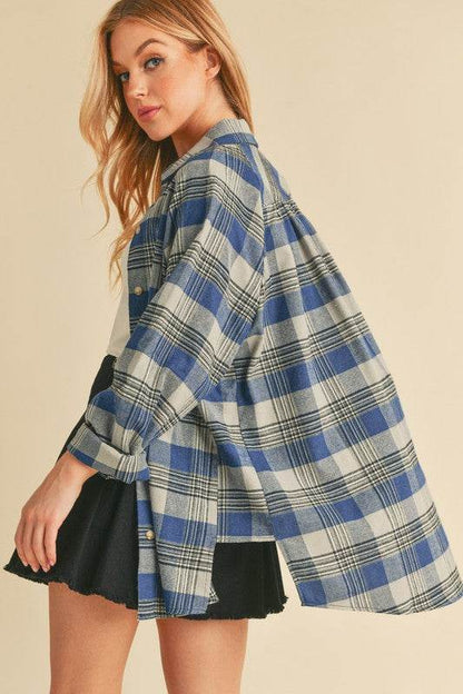 Jocia Plaid Flannel Shirt
