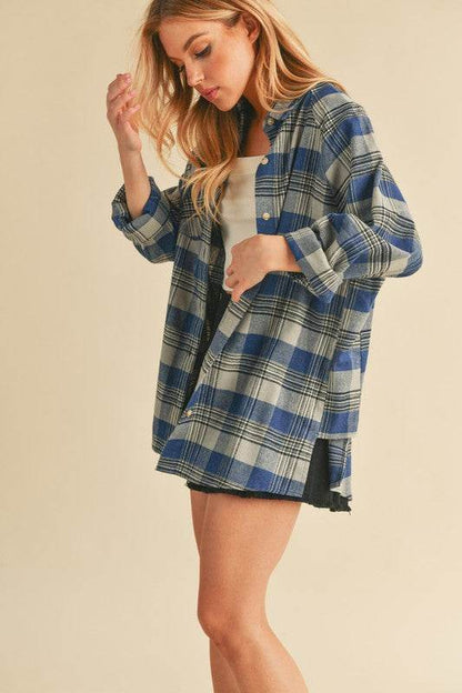 Jocia Plaid Flannel Shirt