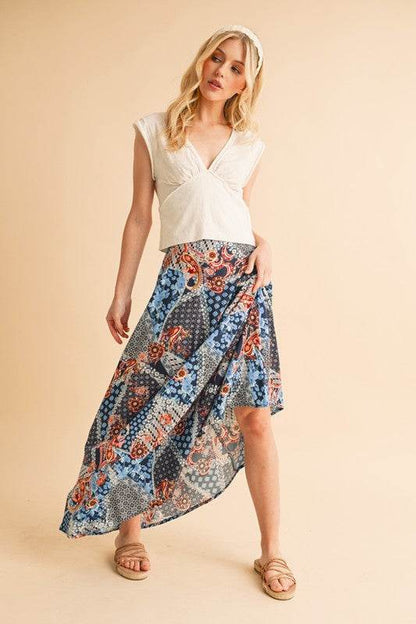 Bradyn Print Skirt