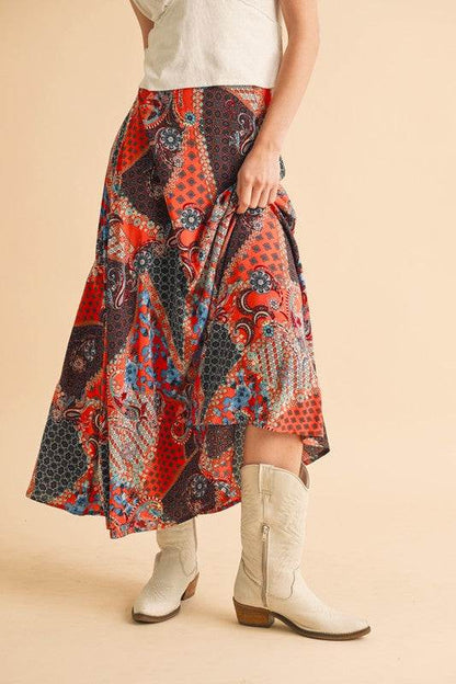 Bradyn Print Skirt